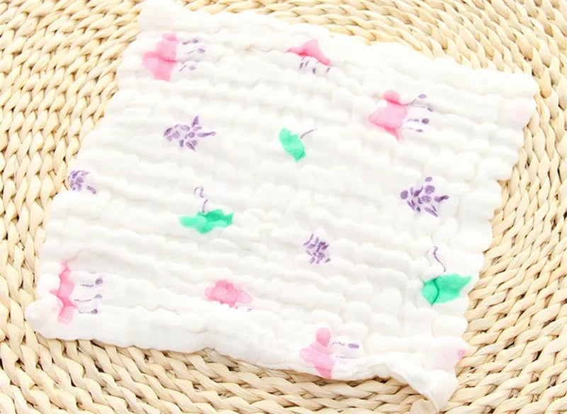 6 Layers Muslin Cotton Baby Face Towel