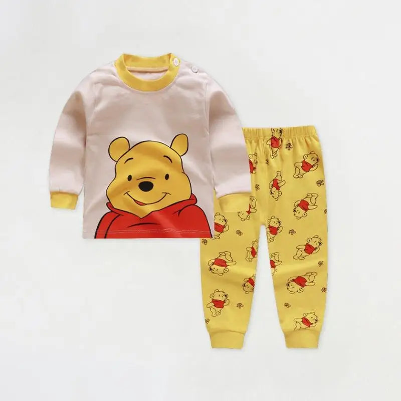 Kids Cotton Mickey Pajama Set